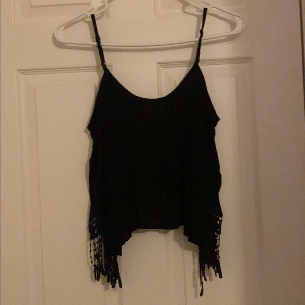 Black Off The Shoulder Top